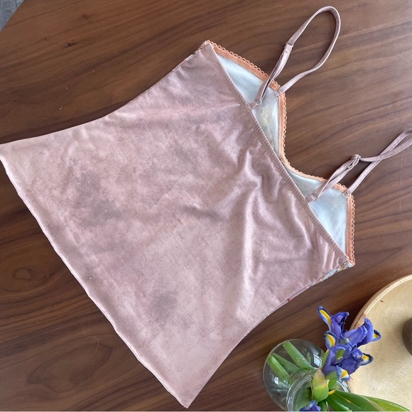 Floral Pink Gothic Camisole Top - Picture 5 of 7